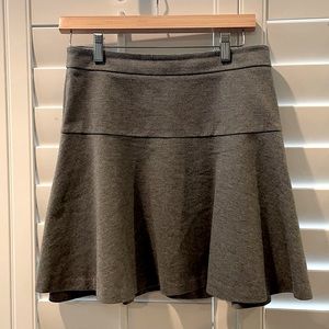 Banana Republic | versatile cool gray a-line skirt | 4